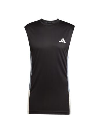 ADIDAS - Train Essentials Seasonal Colourblock Sleeveless Top BLACK