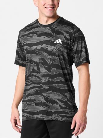 ADIDAS - Train Essentials Camo Aop Short Sleeve T-shirt BLACK