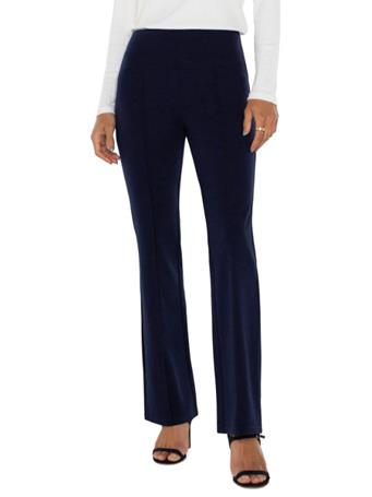 LIVERPOOL - Pearl Full Length Flare CADET BLUE