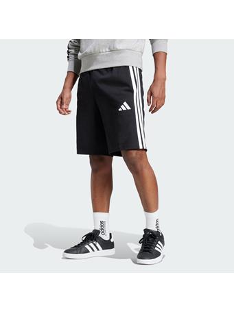 ADIDAS - Essential 3-Stripes Single Jersey Shorts BLACK