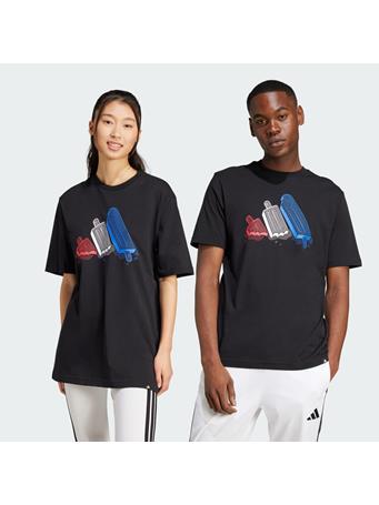 ADIDAS - Polo Lounge Ice Graphic BLACK