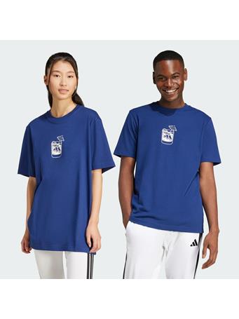 ADIDAS - Lounge Drink Printed Polo BLUE