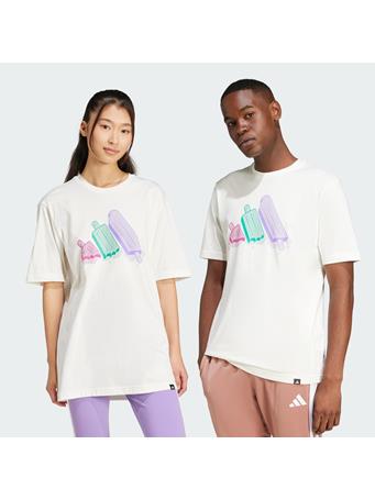 ADIDAS - Polo Lounge Ice Graphic WHITE