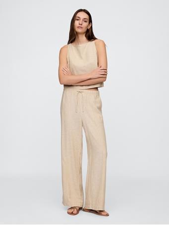 GAP - Pull On Pants FLAX LINEN