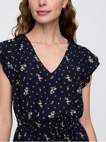 GAP - Dress BLUE FLORAL
