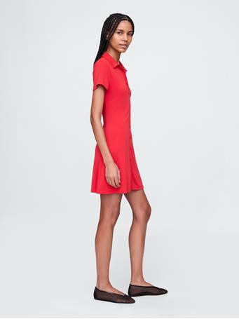 GAP - Polo Mini Dress TOMATO SAUCE