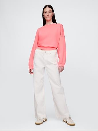 GAP - Mid Rise '90s Loose Jeans OPTIC WHITE V6