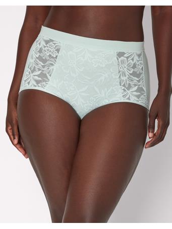 BALI - Bali Breathe Cotton Modal Lace High Rise Brief GLASSBLOWN