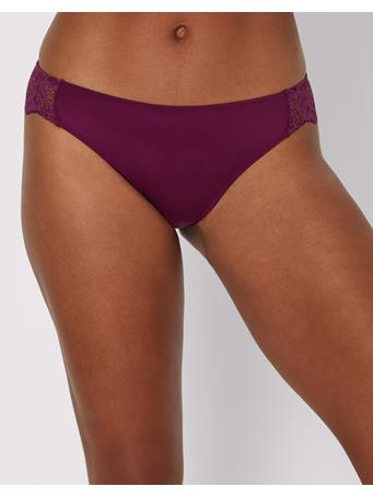 MAIDENFORM - Lace Back Tanga Underwear ORCHID W/GOLD