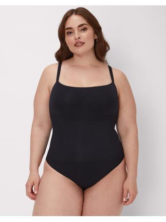 MAIDENFORM - Seamless Thong Bodysuit BLACK
