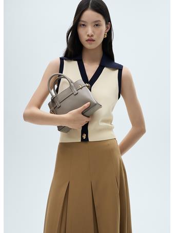 MANGO - Vest With Contrasting Buttons NATURAL WHITE