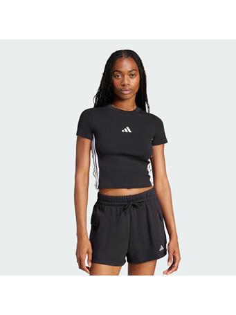 ADIDAS - Essentials 3-Stripes Slim Baby T-Shirt BLACK