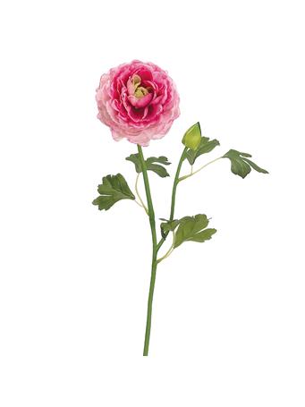 ALL STATE FLORAL - 19" Ranunculus Silk Flower Stem CERISE