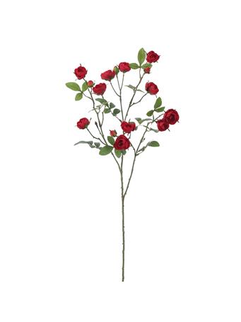 ALL STATE FLORAL - 34" Mini Rose Silk Flower Stem RED