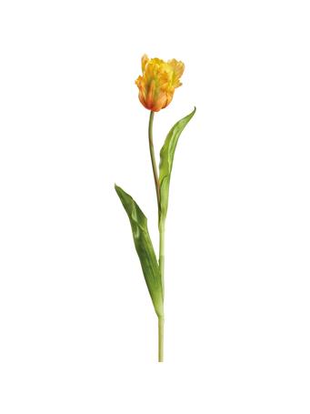 ALL STATE FLORAL - 20" Real Touch Tulip Silk Flower Stem YELLOW
