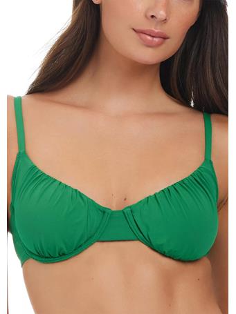 SANCTUARY CLOTHING - Beach Goddess Underwire Swim Top PERKY PALM