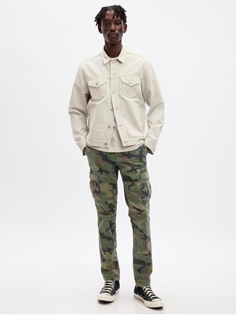 GAP - Cargo Pants GREEN CAMO