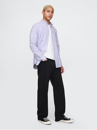 GAP - Classic Oxford Shirt in Standard Fit WISTERIA BLOSSOM