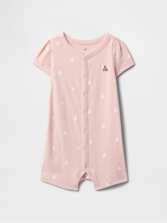 GAP - Printed Romper MISTY ROSE