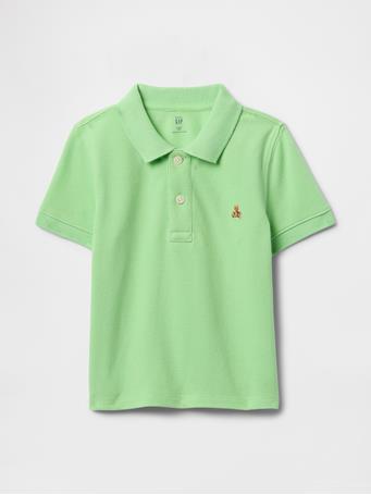 GAP - Baby & Toddler Pique Polo Shirt JULEP GREEN