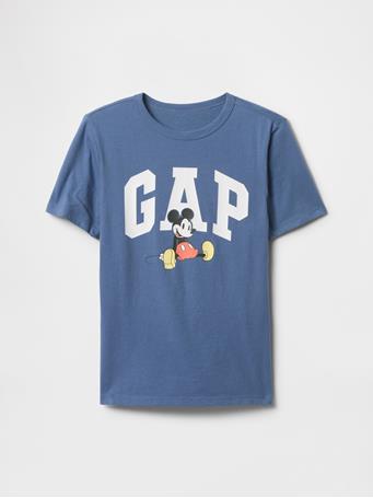 GAP - Disney Mickey Mouse Logo T-Shirt SP DIS FAM BIJOUE BLUE