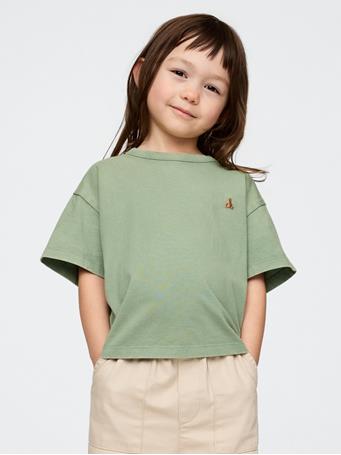 GAP - Baby & Toddler Oversized T-Shirt TWIG