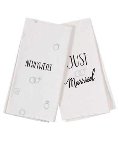 Just Married/Newlyweds Tea Towels