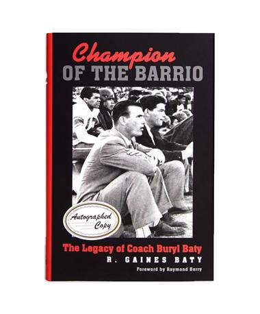 Champion Of The Barrio Autographed Copy
