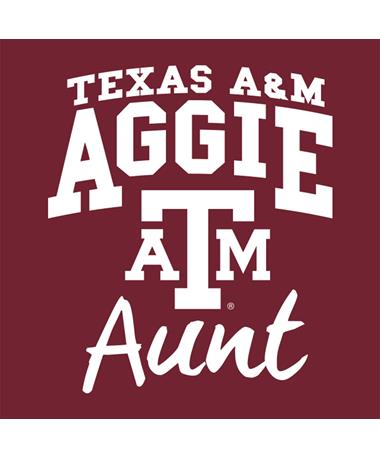 Texas A&M Aggie Aunt Decal
