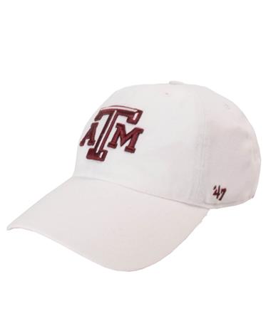 Texas A&M '47 Brand Beveled Clean Up Cap