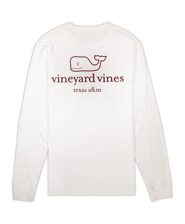 Texas A&M Vineyard Vines Men's Long Sleeve T-Shirt