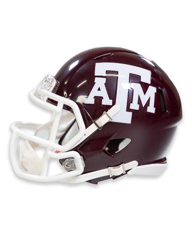 Texas A&M Riddell Speed Mini Football Helmet