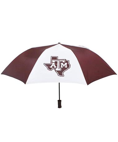 Texas A&M Large Two Color State of Texas ATM Umbrella
