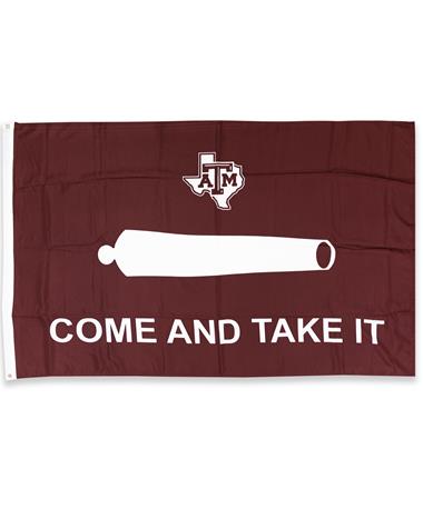Texas A&M Lonestar Come And Take It Flag
