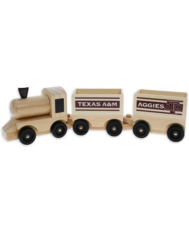 Texas A&M Wooden Toy Train