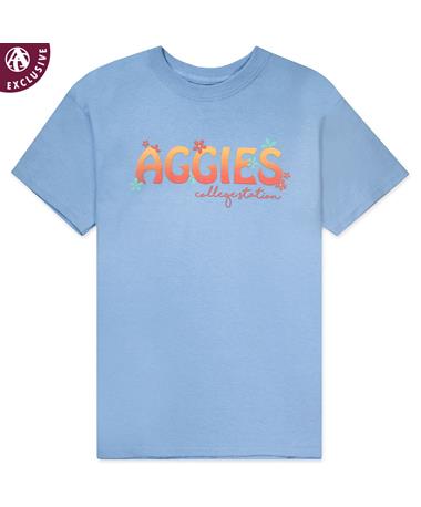 Texas A&M Aggies Groovy Youth T-Shirt
