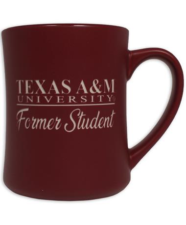Texas A&M Former Student Matte Diner Mug