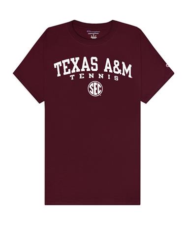 Texas A&M Champion Tennis SEC T-Shirt