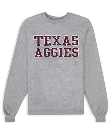 Texas A&M Champion Texas Aggies Grey Powerblend Sweatshirt