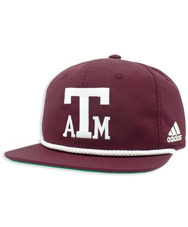 Texas A&M Adidas Rope Adjustable Hat