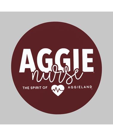 Texas A&M Aggie Nurse Dizzler Sticker