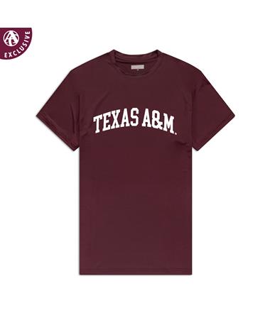 Texas A&M Youth Simple Arch Performance T-Shirt