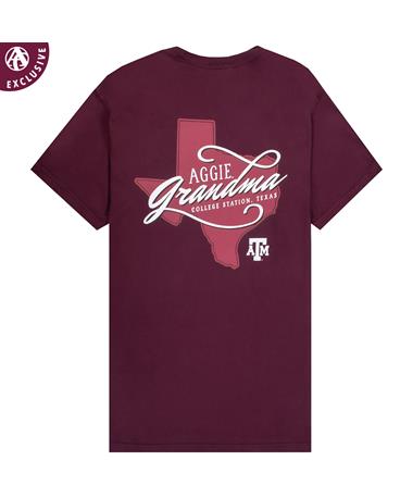 Texas A&M Aggie Script Grandma T-Shirt