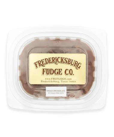 Fredericksburg Fudge Co. Milk Chocolate Fudge with Pecans