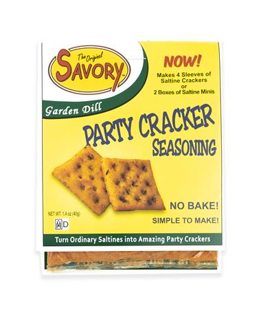 Original Savory Garden Dill No Bake Party Cracker Seasoning