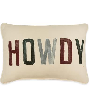 Howdy Poster Pillow