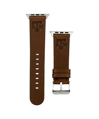 Texas A&M Leather Apple Watch Band