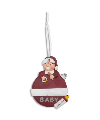 Texas A&M Babys First Ornament