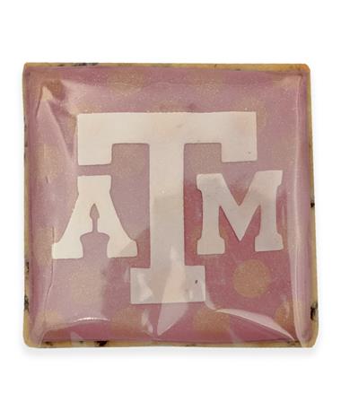Texas A&M Square Block ATM Cookie