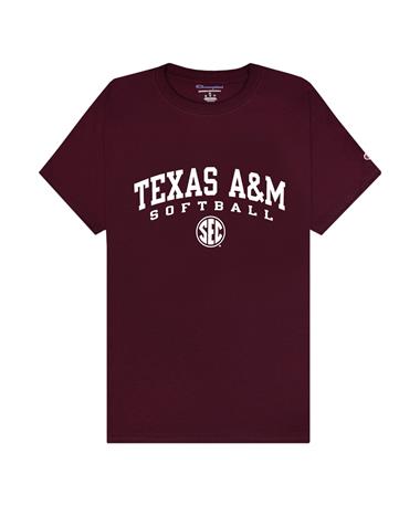 Texas A&M Champion Sport Series Softball Youth T-Shirt